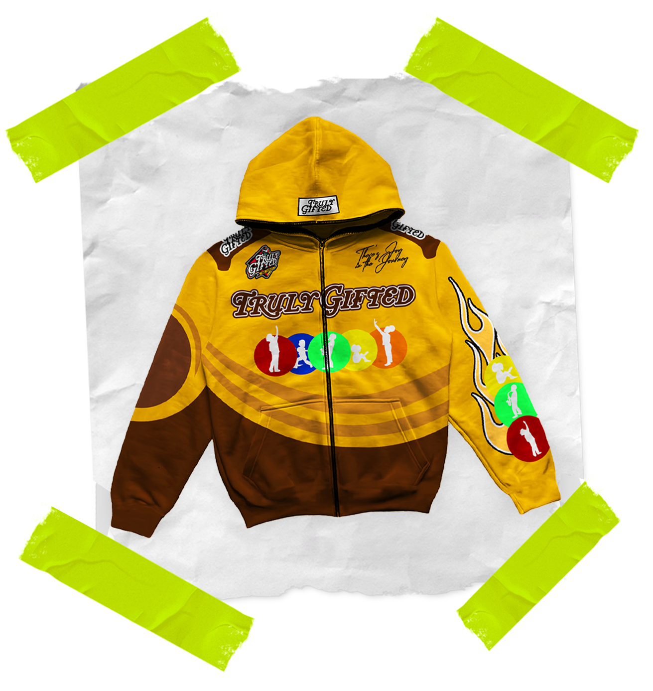 Throwback M&M Full-Zip Hoodie