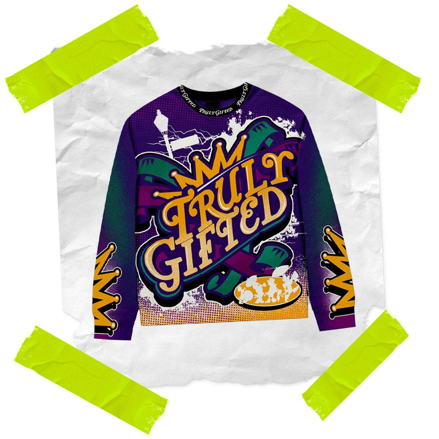 Mardi Gras Racing Long Sleeve