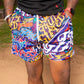 All Over Logo Mesh Shorts