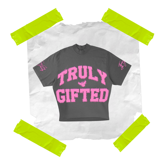 Oversized Women's Crop Top