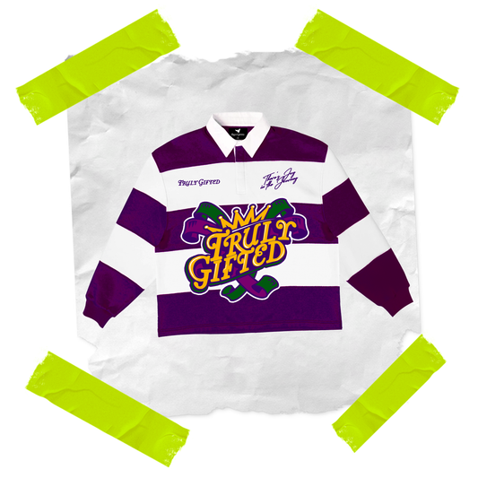 Adult & Youth Purple Mardi Gras Polo