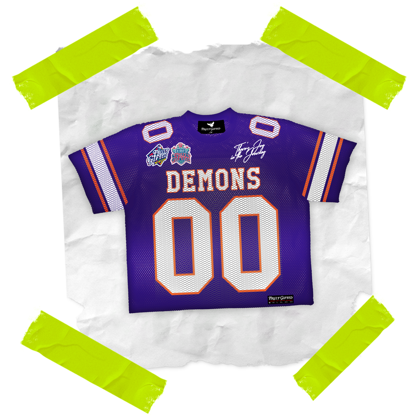 Demon Football Jersey